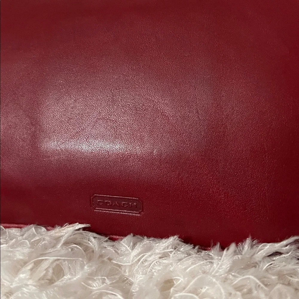 Coach Vintage Red Skinny Case